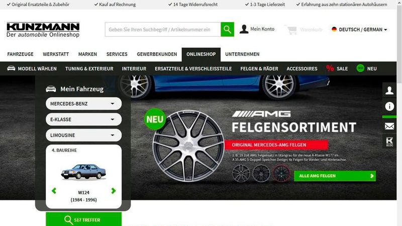 Die Website ist Kundenportal und Onlineshop zugleich. Zukünftig dürften immer mehr Kunden nur über diese Plattform mit dem Autohaus kommunizieren. (Bild: Rosenow/»kfz-betrieb«)