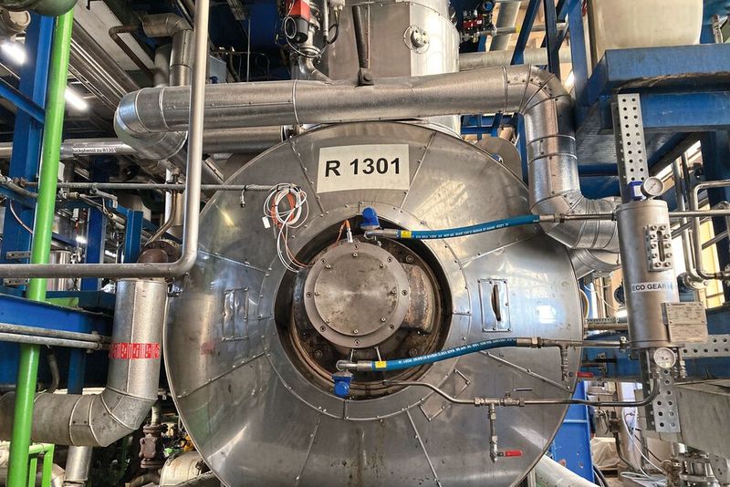 Als erstes deutsches Pilotprojekt hatte Leuna Carboxylation Plant mehrere Dichtungssensoren unter anderem an einem Schaufeltrockner in Betrieb. (Bild: EagleBurgmann)