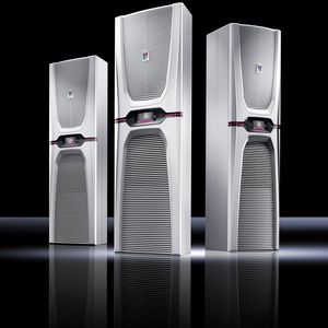Um die Energieeffizienz deutlich zu erhöhen, setzt Rittal bei seiner neuen Kühlgeräte-Generation Blue e+ erstmals auf ein patentiertes Hybridverfahren.