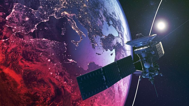 ESA beauftragt Keysight und Sateliot mit der Entwicklung eines Blockchain-basierten Frameworks für nicht-terrestrische 5G-Netzwerke.(Bild:  Keysight)