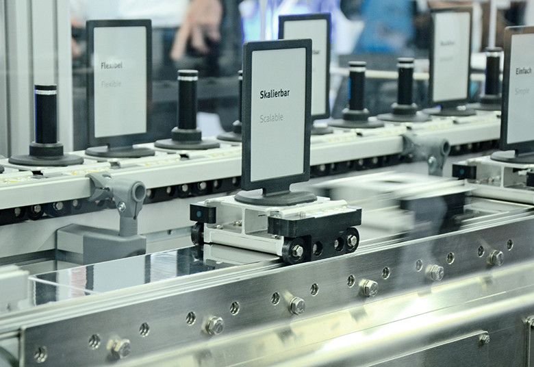 ... und frei ins Multi-Carrier-System ein- und ausgeschleust werden. (Bild: Michel)