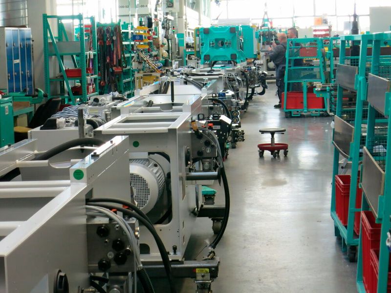 Blick in die Montagehallle. (Reinhardt / Devicemed)