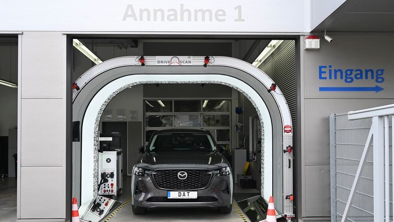 DAT bietet mit seinen neuen Scannern ein Konzept zur Schadenerfassung an.(Bild:  DAT)