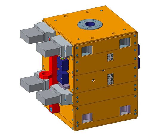 Sectional view Mould concept for ‘electronic encapsulation’(Source:  KIMW)