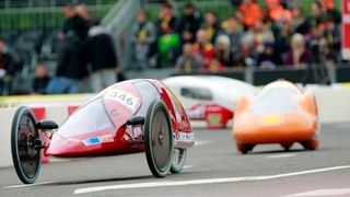 Beim Shell Eco Marathon treten Spritsparautos gegeneinander an. (Foto: Shell)