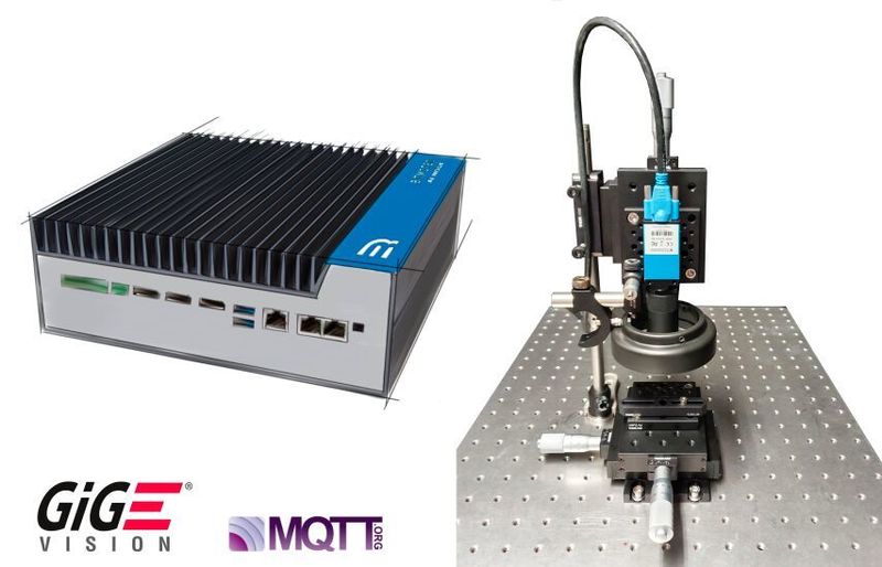Das Hightech-Start-up Bitmotec bietet einen Industrial-IoT-Systembaukasten mit verschiedenen Arten von IoT-Sensorik für die Industrie an. Untereinander sind die Sensoren kombinierbar, um sie zu einem individuellen Gesamtsystem zusammenzufügen und jeden einzelnen Anwendungsfall abzubilden. Gemessen werden kann beispielsweise: Stromverbrauch, Schwingung, Temperatur und Luftfeuchte. Die Sensoren lassen sich zudem mit VR- und AR-Anwendungen kombinieren.  (Bitmotec)