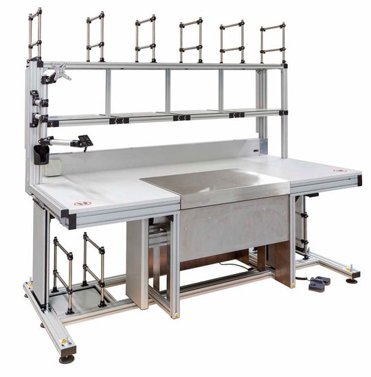 RK Rose+Krieger hat unter anderem flexibel anpassbare Packplatzsysteme für die Intralogistik im Programm.(Bild:  RK Rose+Krieger)