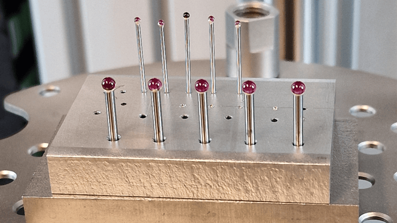 Vacuum-brazed probes.(Image: iew inductive heating systems)