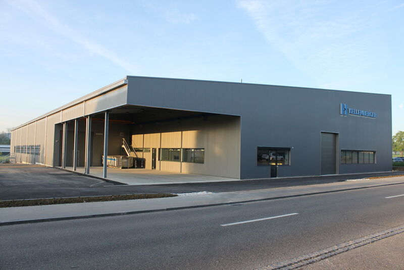 Die neue Produktionshalle in Romanshorn: Produktionsfläche von 2881 Quadratmetern. (Bild: Kellenberger)