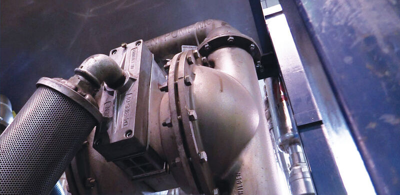 When the gear pumps that Chimigraf was using at its ink-manufacturing facilities began to experience unacceptable levels of fluid leaks, maintenance costs, operational efficiency and downtime, the company decided to install Wilden AODD Pumps to replace the ill-performing gear pumps. (Wilden)