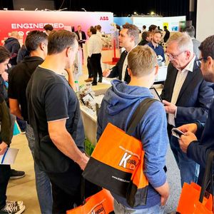 Face-to-Face statt Online: Bei der Meorga zählt das persönliche Fachgespräch mit regionalen Experten.(Bild:  Meorga)