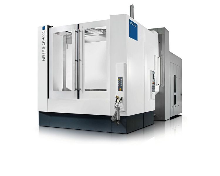 Die CP 6000 bietet Dynamik und hohes Zerspanvolumen in Kombination mit einer Drehfunktion.  (Heller)