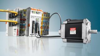 Mit der Ethercat-Klemme EL7051 ist der Antrieb von Schrittmotoren bis zu 8 A und 80 V DC, direkt aus dem I/O-System heraus, möglich.  (Bild: Beckhoff)