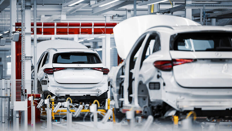 Die Autobauer leiden unter hohen Energiekosten.(Bild:  Mercedes-Benz)