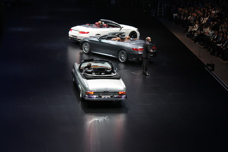 Mercedes-Benz is setting benchmarks in automotive fascination and innovative power with five world premieres at the IAA 2015. No fewer than four new models expand the line-up of Mercedes Dream Cars – the new C-Class Coupé and the new S-Class Cabriolet, each in two standalone versions from Mercedes-Benz and Mercedes-AMG. (Source: Schulz)