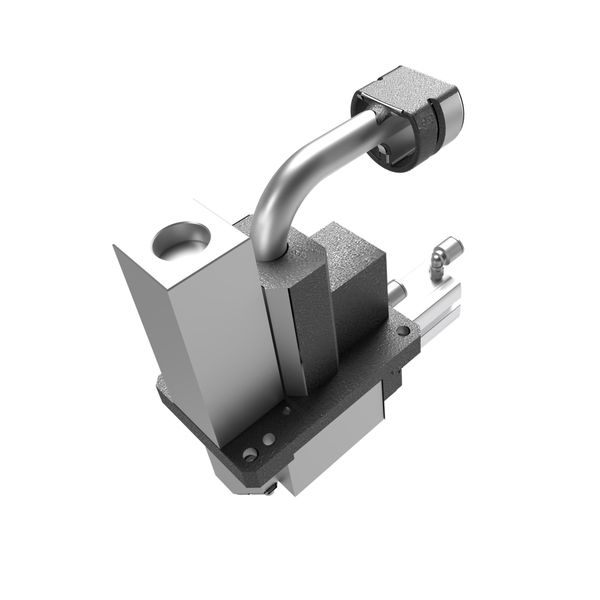 Der kompakte Einpresskopf V6 erlaubt hohe Taktzahlen. (Bild: Arnold Umformtechnik)