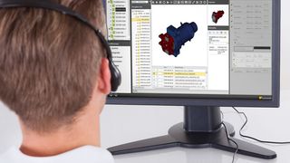 Symmedia SP/1 Parts ist der intelligente Ersatzteilshop für Maschinenhersteller. Durch die Vernetzung mit dem Maschinenbetreiber erfolgt ein kontinuierlicher Austausch, der eine gute Ersatzteilverfügbarkeit gewährleistet und zur engen Kundenbindung beiträgt. (Bild: Symmedia)
