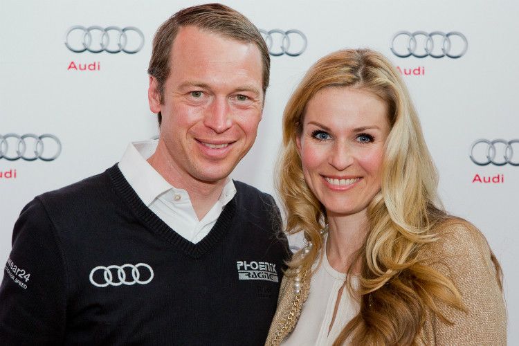 Auch Rennfahrer Frank Stippler und seine Lebensgefährtin Eva Scheer, selbst Rennfahrerin und Schauspielerin, waren Gäste der Eröffnungsfeier. (Foto: Jacobs)