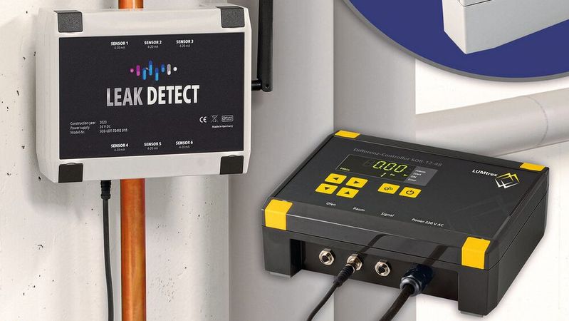 Die Solid-Box ist ab Lager in den beiden Standardfarben anthrazitgrau (re. im Bild) und lichtgrau (li. im Bild) erhältlich.(Bild:  OKW Gehäusesysteme)