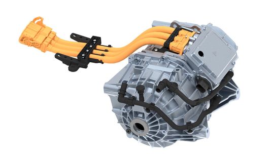 Die 2-in-1-E-Achse integriert das Reduktionsgetriebe und den Elektromotor in einer Kompakteinheit.(Bild:  Schaeffler)