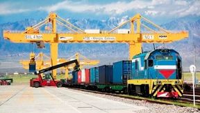 New infrastructure projects in Kazakhstan aim to bring Europe and Asia closer together on the so-called Middle Corridor. (Image:Die Astana Times)