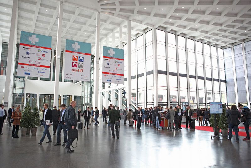 Auch in diesem Jahr werden rund 9.000 Besucher auf der conhIT erwartet (© Messe Berlin GmbH)