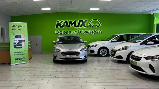 Die finnische Gebrauchtwagenkette Kamux hat mittlerweile acht Standorte in Deutschland. Ziel ist es, ein bundesweites Filialnetz zu haben.(Bild:  Lulei - VCG)