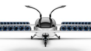 Könnte uns eines Tages als Luft-Taxi schneller durch den Großstadtverkehr bringen: Der Lilium Jet. (Lilium)