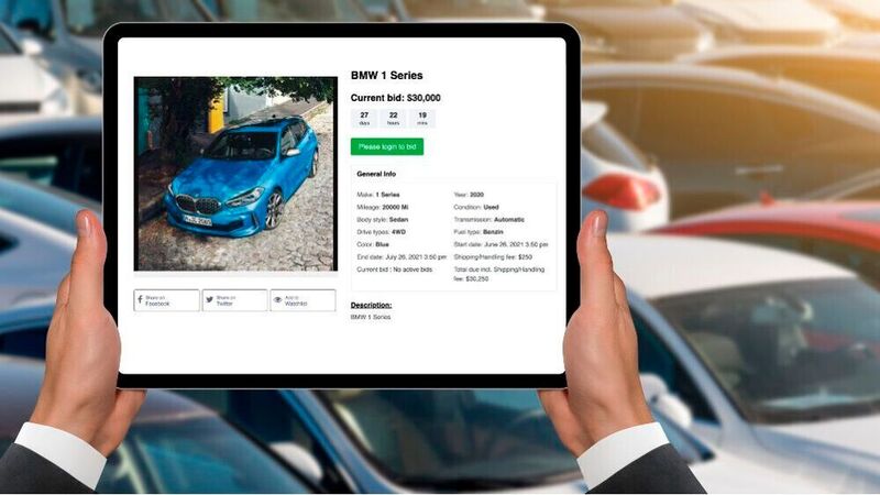 Caraste bietet speziell für den Automobilhandel eine Software an, mit der jeder Händler selbst Fahrzeuge versteigern kann.