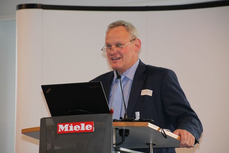 Gerald Pörschmann, Geschäftsführer Zukunftsallianz Maschinenbau, referierte auf dem Innvationsdialog zum Thema 