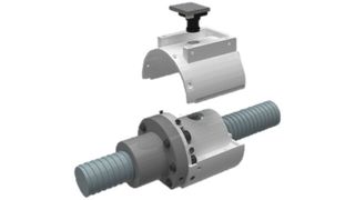 Eine integrierte Kamera samt Beleuchtung ermöglicht die kontinuierliche Überwachung der Spindel im Kugelgewindetrieb. (KIT)