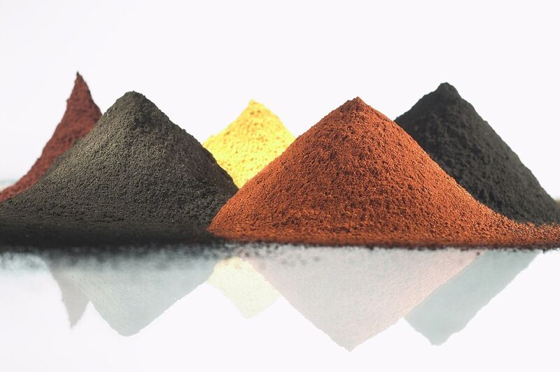 Lanxess markets synthetic inorganic iron oxide pigments under the brand name Bayferrox (Picture: Lanxess)