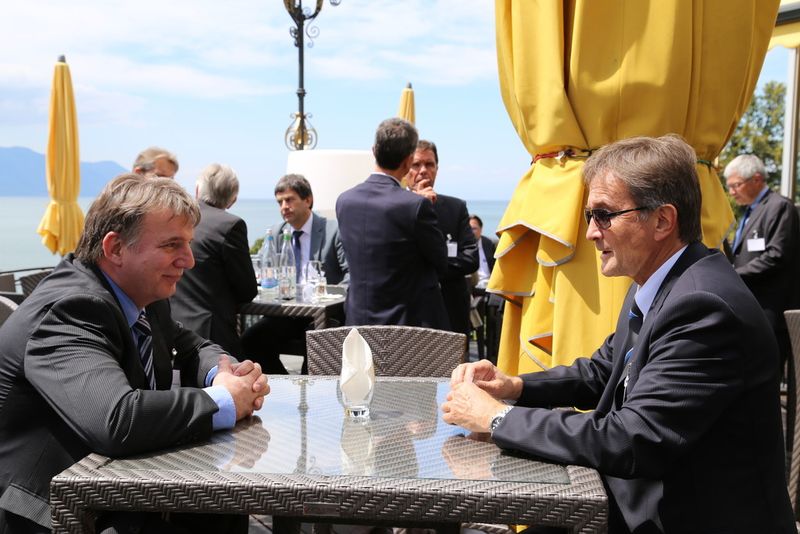 Das ‚who is who‘ der europäischen Werkzeughersteller traf sich am 16. Mai 2014 in Montreux am Genfer See zur Ecta-Konferenz. (Bild: M. Böhm, SMM)