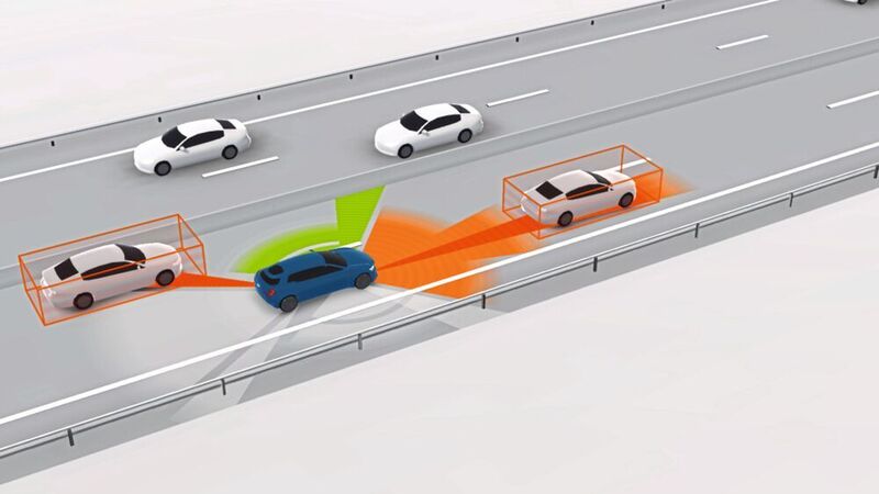 Bild 4: Mit den Fortschritten in der automobilen Radartechnologie werden sich vermutlich auch die Sensorkonfigurationen für Fahrzeuge weiterentwickeln.  (NXP)