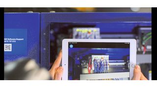 Der Messer-Experte sieht dank der App genau das, was der Kunde sieht – und zwar in Echtzeit. Via Fotos, Videos und im Gespräch ist der Fehler schnell lokalisiert. (Bild: Messer Cutting)