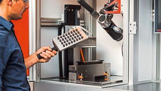 Für das 3D-Druckverfahren Hot-Lithography hat das Startup Cubicure GmbH in Wien geeignete Anlagen entwickelt und verwirklicht. (Cubicure GmbH)