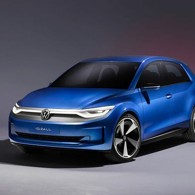 Es wird konkreter! Volkswagen hat 2023 dieses Konzept des E-Kleinwagens „ID.2all“ vorgestellt. Vor Kurzem wurde – nur der VW-Belegschaft – in Wolfsburg das Serienmodell präsentiert. (Bild: Volkswagen)