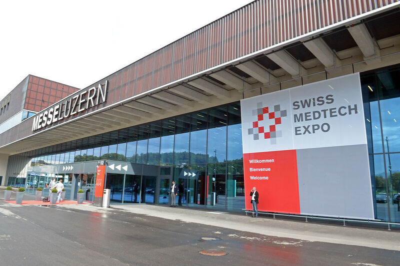 Die Swiss Medtech Expo findet auf dem Gelände der Messe Luzern statt. Sie wird in enger Zusammenarbeit mit dem Health Tech Cluster Switzerland und dem Medical Cluster organisiert. (Messe Luzern AG)
