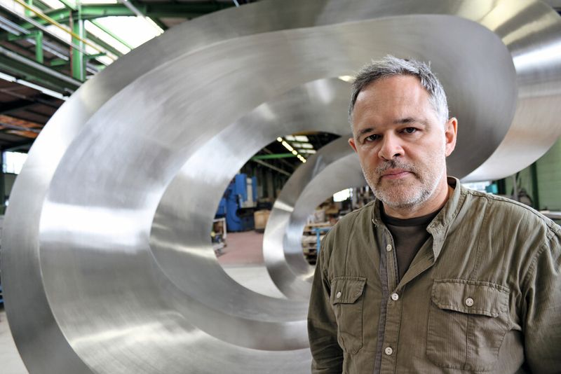 Carlo Borer, Künstler und Designer: «Ich denke in Formen.» (Bild: Oliver Hergt)