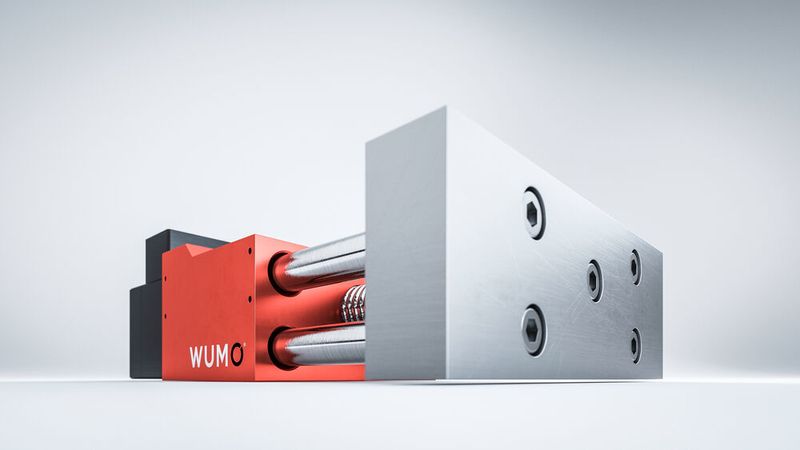 Darüber hinaus ergaben sich weitere Einsatzbereiche für den E-Blockzylinder, wie etwa in Spannsystemen oder als Möglichkeit für Dichtheits- oder Druckprüfvorrichtungen von Aluminiumgussteilen, sagt Wumo. Momentan sind diese noch durch pneumatische Systeme dominiert.  (Bild: Chimerical)