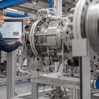 Potenzialanalysen machen sichtbar, wo sich Fertigungs­prozesse wirklich verbessern lassen. (Bild: PSI/AI generated by OpenWonder)