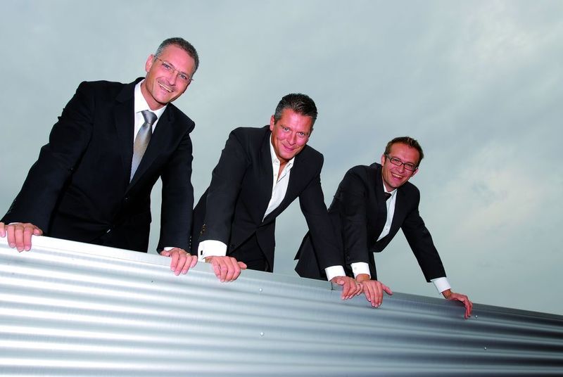 Die Geschäftsführer  von Sessner Automobile  (v. li.): Markus Rößler,  Jens Bergmann und  Dirk Hinrichsen. (Archiv: Vogel Business Media)