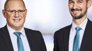 Matthias Herr (rechts), bisher Geschäftsleiter Business Development, wurde zum dritten Geschäftsführer von Neugart berufen. Seine bisherige Position übernimmt Swen Herrmann (links), zuletzt Vertriebsleiter. (Neugart)
