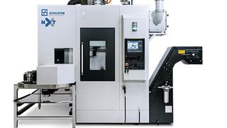 Die nxt ist die neue Vertikaldrehmaschine von Schuster Maschinenbau. Mit dem Ceratizit-Project-Engineering-Team wurde ein Werkzeugkonzept geschaffen, das komplexeste Teile präzise herstellt. (Schuster Maschinenbau)