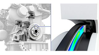 Die neuen „Levitex“-Gleitringdichtungen von Freudenberg Sealing Technologies arbeiten mit einem Luftkissen und sollen dadurch den Kraftstoffverbrauch und CO2-Emissionen senken. (Foto: Freudenberg)