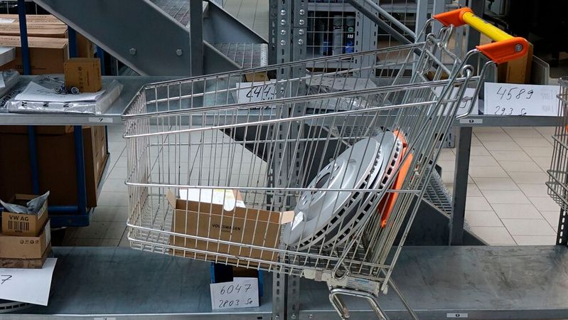 Der Warenkorb wird teurer: Bremsscheiben bei VW beispielsweise um 3,5 Prozent, wenn es Gleichteile mit anderen Marken sind.(Bild:  Rosenow – VCG)