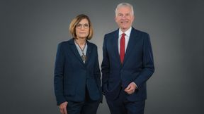 Anke Richter-Scheer, stellvertretende Vorstandsvorsitzende der KVWL, und Dr. Dirk Spelmeyer, Vorstandsvorsitzender der KVWL. (Bild: KVWL)