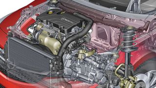 Konsequenter Leichtbau: Der neue Opel Astra ist bis zu 200 Kilogramm leichter als sein Vorgänger. (Foto: Opel)