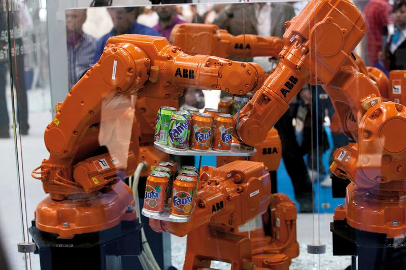 Geballte Robotik-Power: Nach Messeangaben wird in München das grösste Robotikangebot der Welt präsentiert. (Bild: Messe München GmbH)