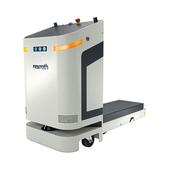 Die innovative Software AMS steuert und organisiert den autonomen Materialtransport der „Active-Shuttle“-Fahrzeuge. (Bild: Bosch Rexroth)